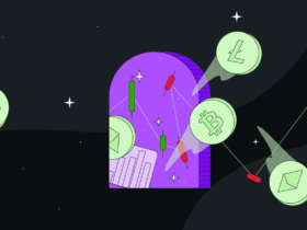 Moedas voando como se fossem trocadas, como faz um trader