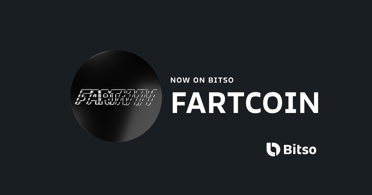 FARTCOIN just dropped on Bitso