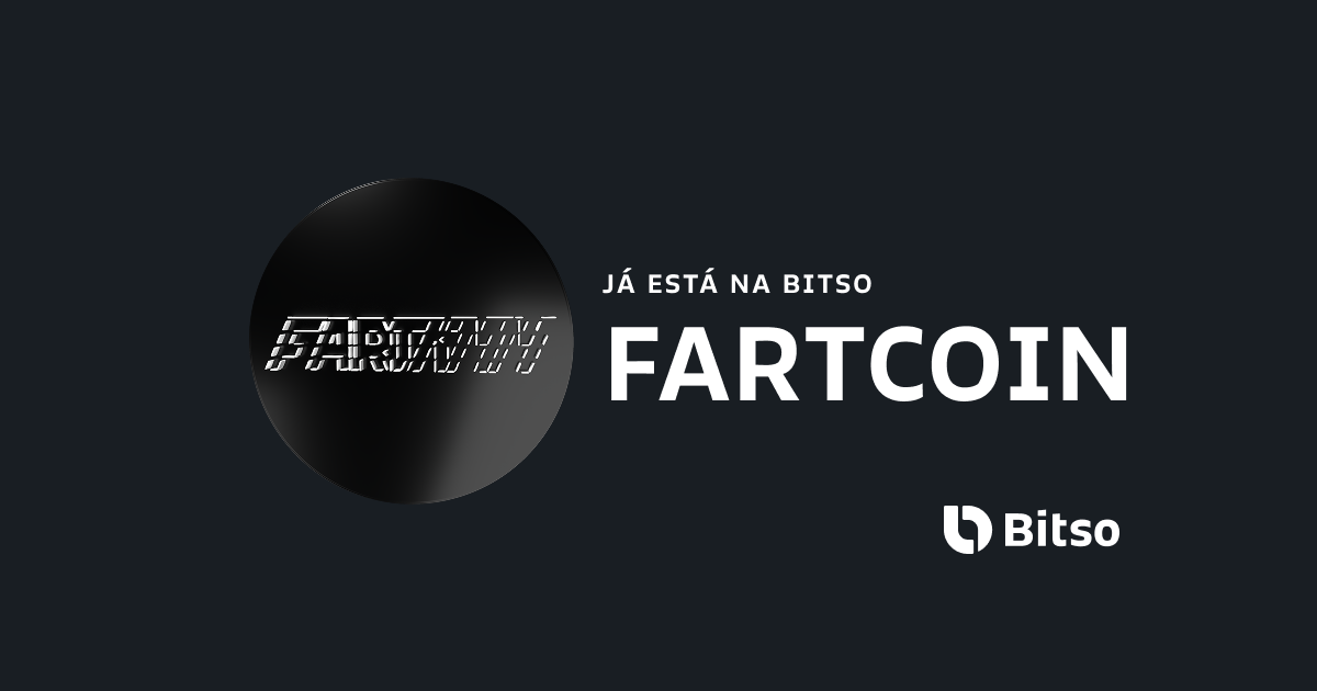 FARTCOIN já está na Bitso
