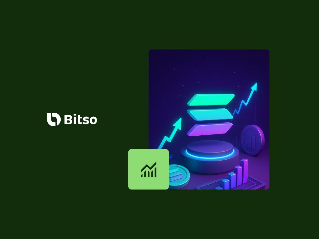 Solana: Oportunidades de Rendimento na Bitso