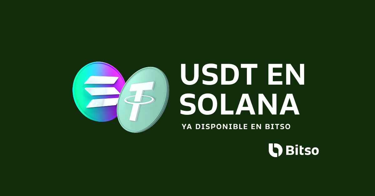 USDT na rede Solana já disponível na Bitso