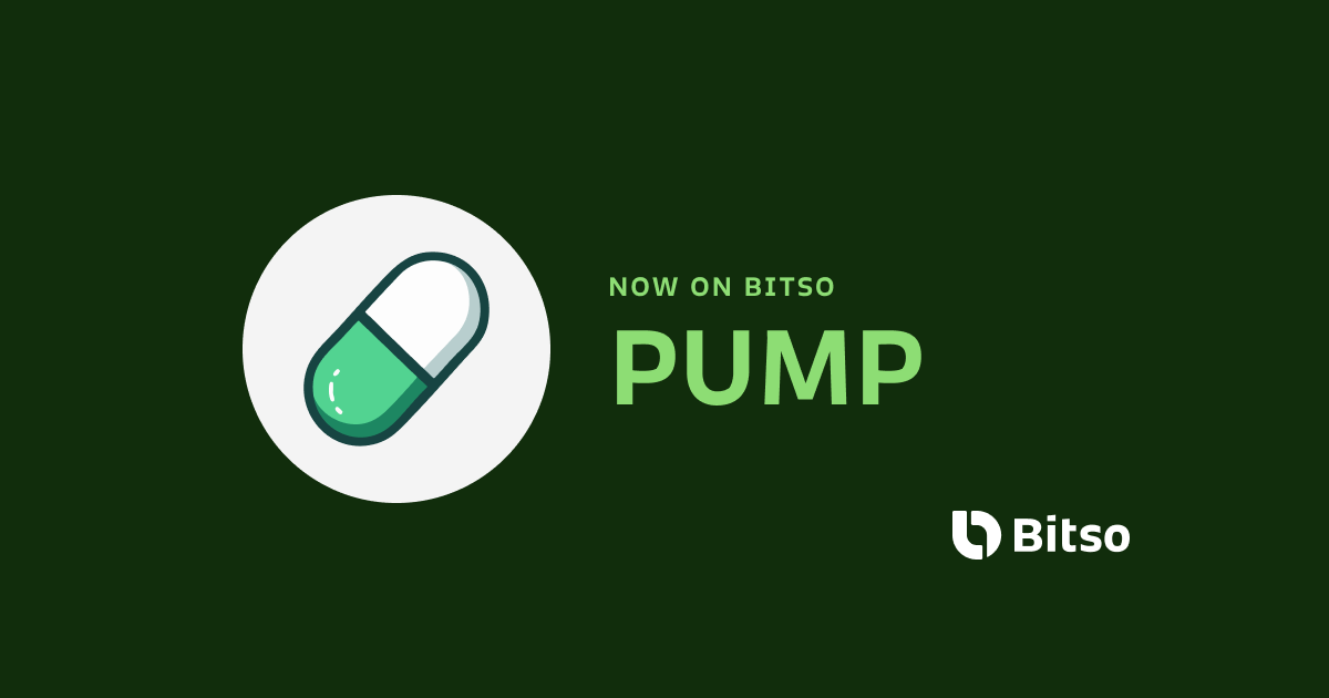 PUMP (Pump.fun) is now live on Bitso